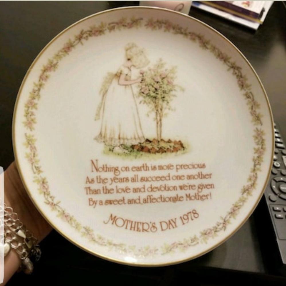 Vintage Holly Hobbie Plate